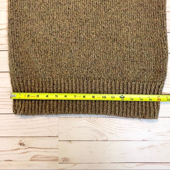 Oversized chunky knit sweater with gold shimmer - Picture 7 of 7